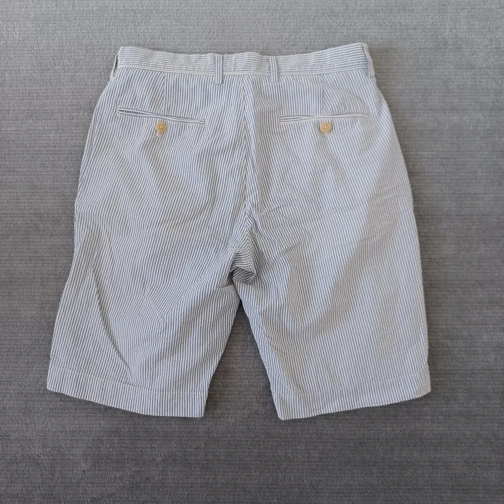 J. Crew Seersucker Shorts‎ Mens 30 Blue 10